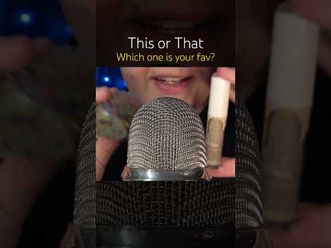 Which one do you prefer? 🤍 #asmr