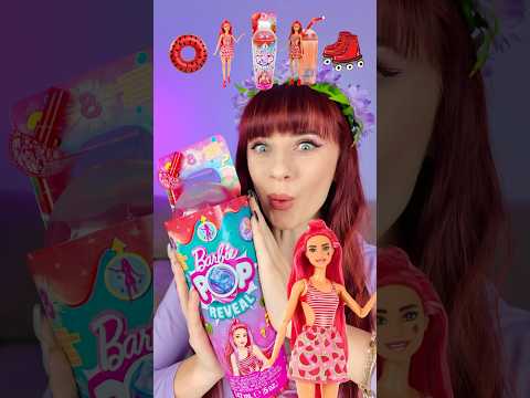 Unboxing Fruit 🍉 Barbie Box Pink #barbie #shorts