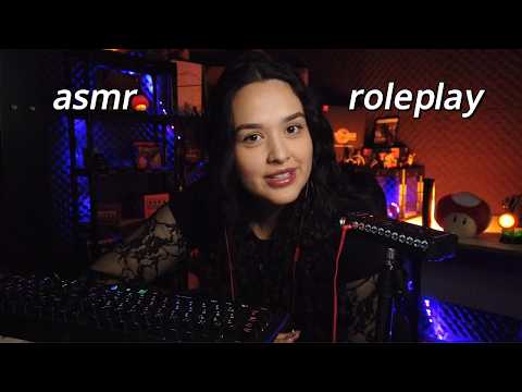 {ASMR ROLEPLAY} clínica especializada em insônia ~ sons de teclado, conversa, voz baixa