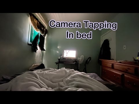 ASMR Tapping Camera Lens 📸 ( IN BED 💤)