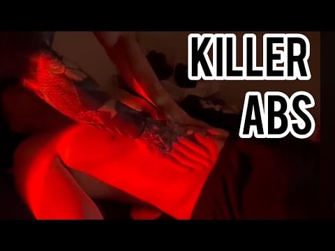 Deep Relaxation - Red Light Abdominal ASMR Massage