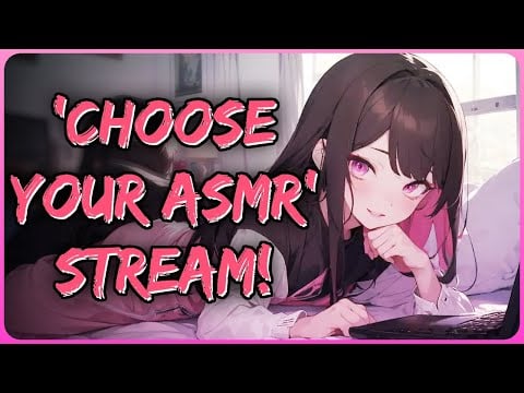 "Choose Your Own Adventure"! | ASMR Stream | Femboy ASMR