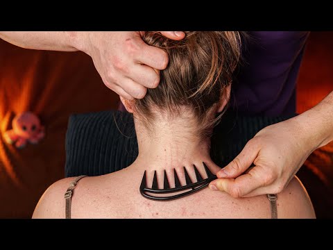 INTENSE ASMR Relaxation: Nape & Scalp Therapy with Powerful Scratching (No Talk)