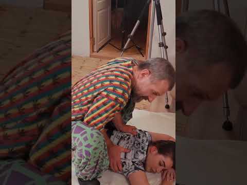 Original chiropractic adjustment and stretching for Anna #chiropractor