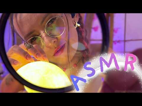 ASMR Profundo No Talking ✨ Gatilhos 🔍🌕 | Sons de Boca, Tapping & Raspadinhas 🎧