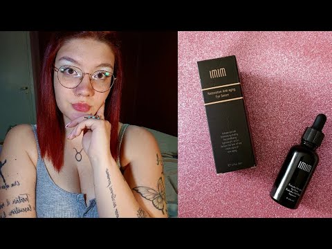 WHISPERING & LID SOUNDS (Collab. IMIM SKINCARE) 😴😍💜 | ASMR ITA