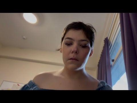 ASMR getting ready for the day 