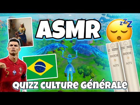 ASMR Français • QUIZZ DE CULTURE GÉNÉRALE POUR TE DETENDRE ! 😴 (chuchotement avoir les rode NT5)