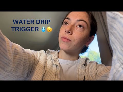 ASMR Hair Care Roleplay- water dripping down your head💧💤