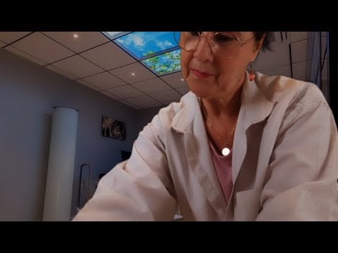 Asmr Français, Vidéo personnalisée pour "Ann-Elise" roleplay "Ostéopathe "