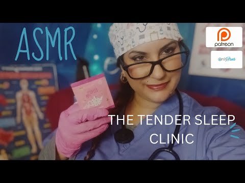 ASMR  MEDICAL SLEEP CLINIC . #roleplay  #asmrsleep #asmrmedical #personalattention  #glovesounds