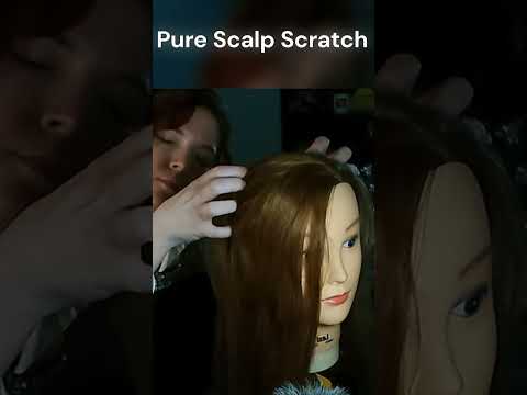 ASMR Intense Nonstop Scalp Scratching Massage #asmrshorts #asmrscalpmassage #asmrscalpscratching