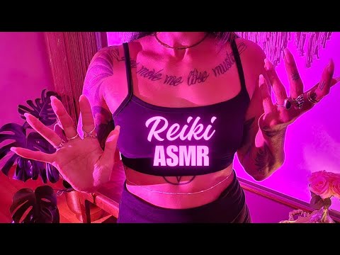 Reiki ASMR l calming l finger fluttering l hand movements l hypnotic l no talking l relaxation