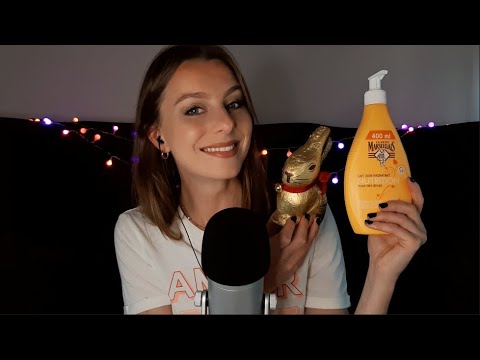 ASMR - Mon retour de courses 🛒 Tapping & Crinkling