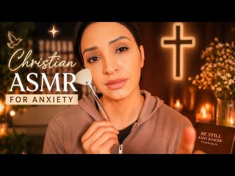 Christian ASMR for Sleep | Prayers + Face Massage and Relaxation