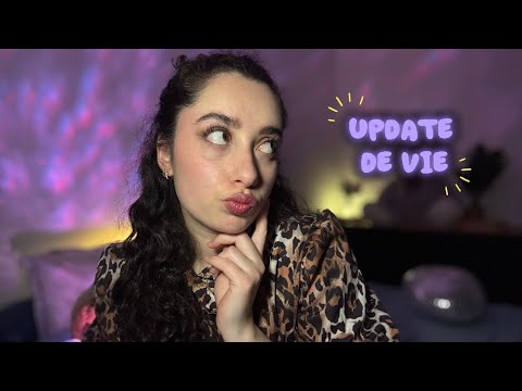ASMR - 1H D'UPDATE DE VIE & TRIGGERS 💭 (avril 2026 - dénigrement, nouveau travail...)