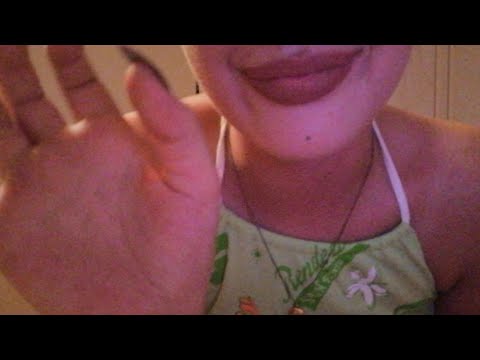 ASMR I Tracing and Saying My Subscribers Name W/ Hand Movements