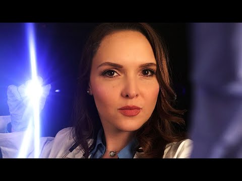 [ASMR] CRANIAL NERVE EXAM || Soft Spoken Doctor Roleplay || Eye Exam