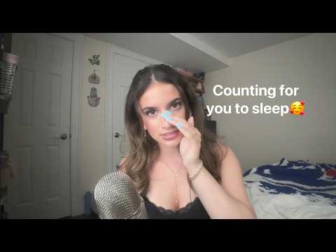 ASMR - Counting and breathing exercises (counting to 10, follow my finger, etc.)