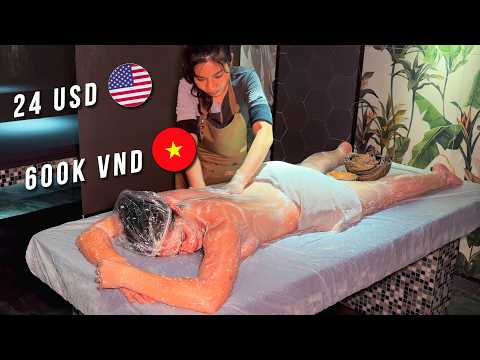 ASMR: 24$ Healthy and Organic Body Scrub Massage, Natural and Raw Fruit