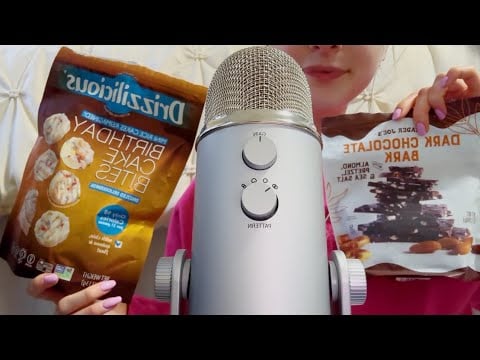 ASMR Dorm Snack Haul 🥨 (Crinkles, Tracing, Tapping)