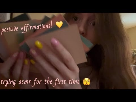 my first asmr video! (lofi)