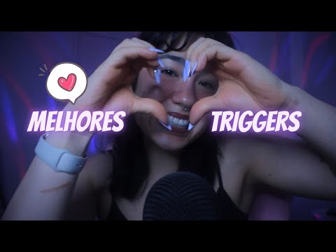 OS GATILHOS MAIS AMADOS DO ASMR