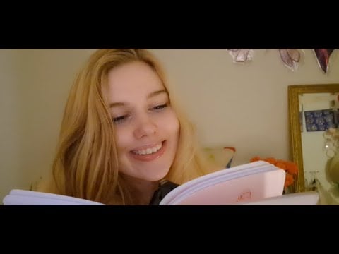 ASMR reading you a book ear to ear, Dictionary of fashion by Christian Dior part 3