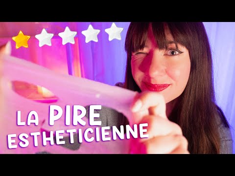 ASMR FR | Roleplay - La pire esthéticienne (soin du visage)