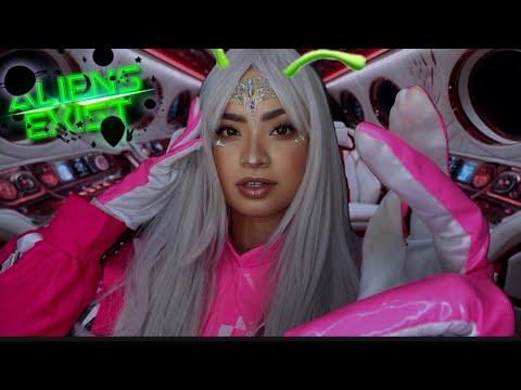 ASMR ALIENÍGENA-EXAME INTERGALÁCTICO E CONEXÃO TELEPÁTICA!