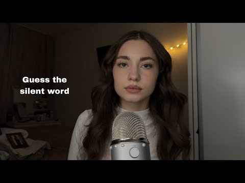 ASMR Guess the Silent Word (Level Easy to Hard)