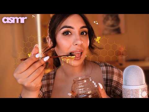 ASMR | 30 Minutos de Miel🍯(Mouth Sounds Super Pegajosos)