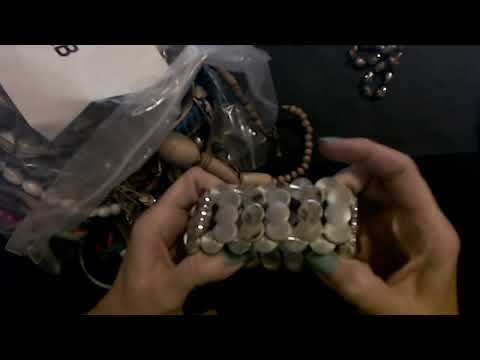 ASMR | Goodwill Jewelry Bag Show & Tell 10-26-2022 (Whisper)