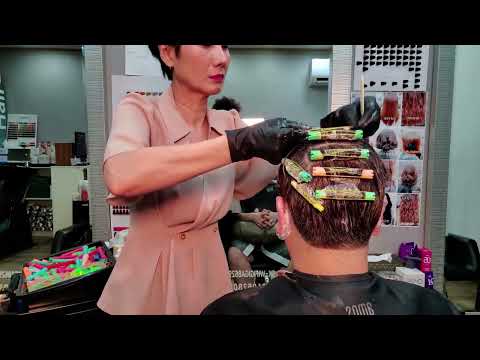 미용실ASMR (시각과청각의활성화) 동영상 1시간 40분 긴영상으로 컷트 염색 펌 시청을 만끽하시기를 바랍니다!!~Korean Hair salon ASMR (Visual and