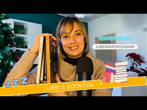 Asmr ita Softspoken ✨Libri e booktok✨ 📗 #showandtell