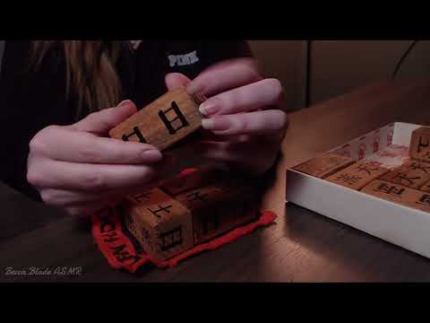 ASMR Fast Tapping/Scratching on Wooden Zen Blocks -No Talking