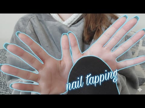 Fast Nail Tapping + Rubbing, Palm Scratching and Snapping ASMR