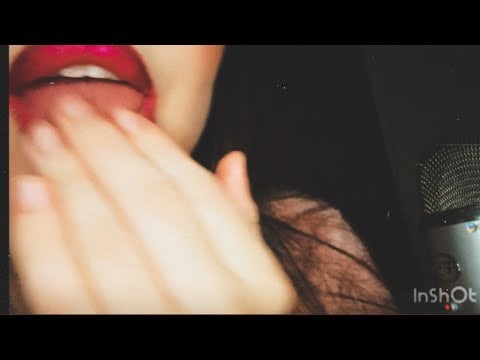 Asmr Spit painting+Kiss Na Tela