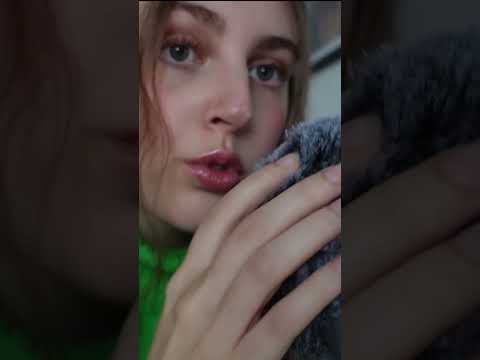 Fluffy Mic Cover & Mouthsounds  #asmr #relax #mouthwhisper #tingles