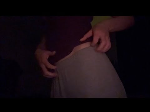your odd gf is making her asmr videos in a dark room / fabric scratching / lofi asmr 🕯️✨