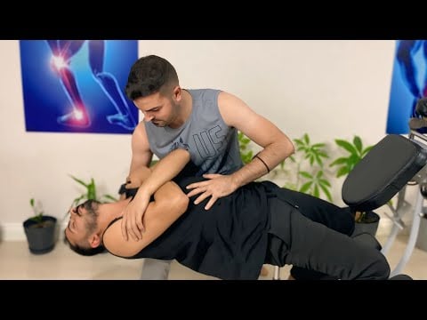 Asmr Massage Tahir - Back Massage (asmr for sleep)