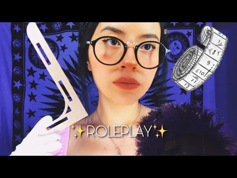 RP Te tomo tus medidas faciales 📐 | Muy relajante | Andrea ASMR 🦋