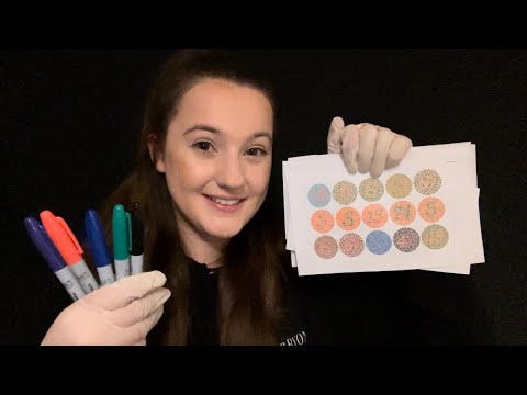 ASMR | Colour Deficiency Test 👀 ~ Eye Examination Roleplay (Soft Spoken)