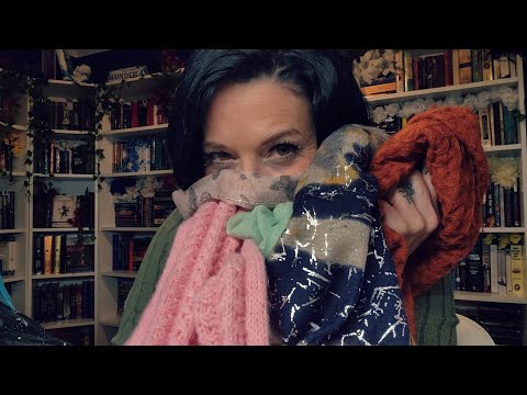 ASMR- Scarf (Store) Try On RP 🧣