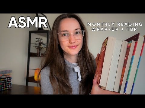 ASMR books I have LOVED recently 📚 monthly reading wrap up + TBR
