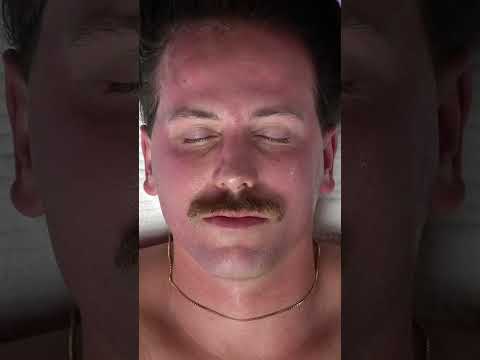 Aggressive ASMR: Dermaplaning, LightStim & Golden Lip Massage! #shorts