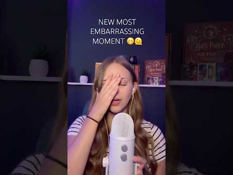 My NEW Most Embarrassing Moment 😭 ASMR Storytime #shorts