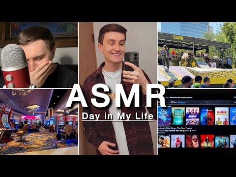 ASMR in Public | A Relaxing Day In My Life ⛈️ (& there’s bad news)