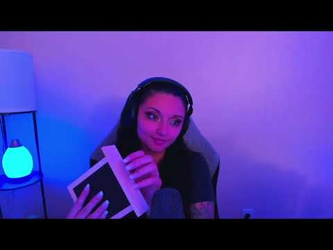 Sensory Sensitive ASMR Muffled Tapping on Chalkboard