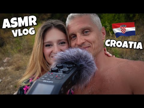 АСМР в Хорватии 🇭🇷 с Папой 🧔🏻‍ Звуки Моря, Шёпот и Триггеры 🌊 ASMR Croatia 🇭🇷